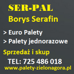 SER-PAL BORYS SERAFIN EURO PALETY I PALETY JEDNORAZOWE ZIELONA GÓRA SPRZEDAŻ PALET I EURO PALET ZIELONA GÓRA